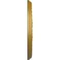 thumbnail image 4 of Ekena Millwork 12 1/8"OD x 3 1/2"ID x 1"P Palmetto Ceiling Medallion (Fits Canopies up to 4 7/8"), Hand-Painted Pharaohs Gold, 4 of 6