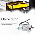 thumbnail image 5 of Gasoline Generator Carburetor Assembly for 5-6.5KW Engines Fits 188F/190F/192F Models Manual Throttle Replacement Part, 5 of 5