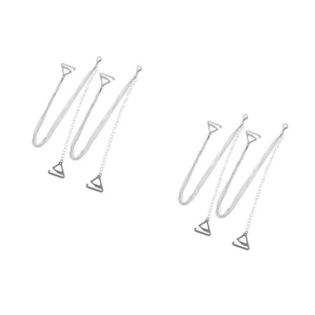 HOMEMAXS 2 Pairs Bra Straps Replacements Bra Chains Shoulder Strap Detachable Lingerie Straps Single Row Rhinestones Bridal Underwear Clothing Accessories