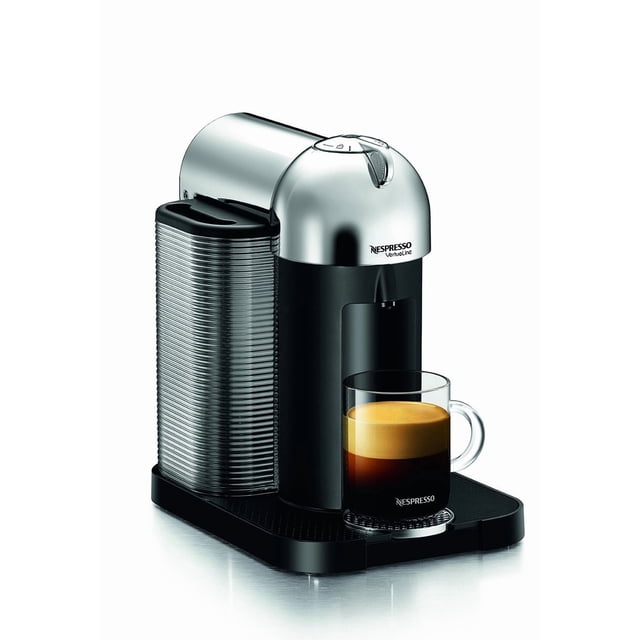 Coffee Espresso Maker Nespresso VertuoLine Chrome