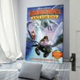 thumbnail image 3 of Dragones: Carrera al Borde Cuadro decorativo colgante - Arte de pared - Póster enmarcado - Decoración de pared - Regalos para familia, amigos y aficionados 40*60 cm, 3 of 6