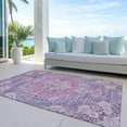 thumbnail image 6 of Addison Rugs Chantille Indoor/Outdoor Transitional Geometric, Abstract Purple Washable Rectangle Rug, 8' x 10', 6 of 6