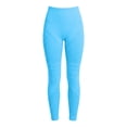 thumbnail image 7 of COMVALUE 3D Leggings Cellulite Compression, Cellulite Leggings Compression for Women, High Waist Tummy Control Yoga Pants Blue 4XL, 7 of 7