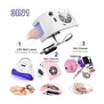 thumbnail image 2 of Multifunctional 35000RPM Electric Nail File Manicure Machine Vacuum Cleaner 48W UV LED Nail Lamp Quickly Dry All Nail Polish ,Easy to Install, 2 of 6