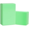 thumbnail image 1 of Yoga Block - Supportive Latex-Free EVA Foam Soft Non-Slip Surface for Yoga, Pilates, Meditation 2PCS, 1 of 7