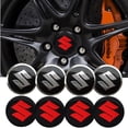 thumbnail image 1 of Applies to 4 Pieces 56mm Wheel Center Caps Compatible With Suzuki, 1 of 8