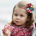 thumbnail image 4 of JoyBowie 4pcs 2.6in Polka-Dot Ribbon Hair Bows Multi-Color Clips, 4 of 10