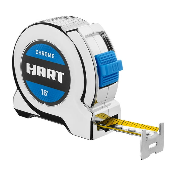 HART 16-Foot Chrome Tape Measure