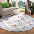 thumbnail image 2 of SAFAVIEH Chelsea Agatha Sea Lovers Wool Runner Rug, Ivory, 2'6" x 6', 2 of 10