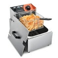 thumbnail image 1 of WeChef Friteuse Électrique Commerciale de Comptoir en Acier Inoxydable 2500W 12L Panier Frites Maison Cuisine Restaurant, 1 of 10