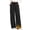 Black, variant on Womens Sweatpants Baggy Fleece Lined Wide Leg Sweatpants Drawstring Warm Lounge Pants with Pockets