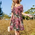 thumbnail image 3 of Khanyar Floral Fusion Sleeveless Dress Dresses gala women party dresses, 3 of 7