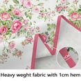 thumbnail image 2 of Pink Rectangle Tablecloth, Floral Tablecloth, Pink Flowers Print Table Cloth, Spring Summer Waterproof Wrinkle Free Rectangle Tablecloth for Rectangle Tables 60 X 84, 60 X 102, 60 X 120 Inch, 2 of 5