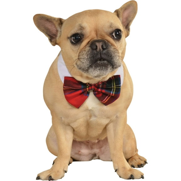 Plaid Pet Bow Tie
