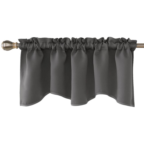 Valances for Windows, Scalloped Valances for Living Room, Bathroom