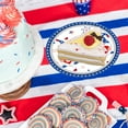 thumbnail image 5 of JoyMoreHome 20Pcs Independence Day Paper Plates - 4th of July Round Disposable Plates,7 Inch American Flag Patriotic Decorative Tableware for Party Supplies, 5 of 6