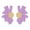 purple, variant on New 2025 stud earrings: Retro alloy floral stud earrings with elegant patterns