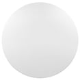 thumbnail image 3 of Hawthorne Collections Wood White Dining Table Round Chip Resistant 54" Unassembled, 3 of 4
