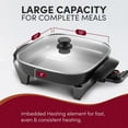 Elite Gourmet Healthy Ceramic Coated Electric Skillet