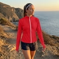 thumbnail image 5 of Women's UPF 50+ UV Sun Protection Jacket, Long Sleeve Cooling Shirt with Thumb Holes & Hood, Lightweight Breathable Performance Hoodie for Hiking, Travel, Gardening, 5 of 5