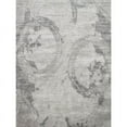 thumbnail image 2 of Pasargad Home Modern 66" x 102" Bamboo Silk Area Rug in Gray/Silver, 2 of 2