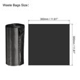 thumbnail image 2 of Uxcell Small Trash Bags 0.5 Gallon Garbage Bags Black, 8 Rolls / 240 Counts, 2 of 5