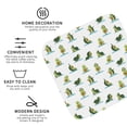 thumbnail image 4 of Bingfone Vintage Cute Avocado Yoga Leather Drinks Coasters with Set of 6,Suitable for Home Kitchen,Coffee Cup Coasters Home Gift, 4 of 9