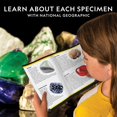 thumbnail image 4 of NATIONAL GEOGRAPHIC Rock & Mineral Collection - Rock Collection Box for Kids, 15 Rocks and Minerals, Desert Rose, Agate, Rose Quartz, Jasper, Tiger's Eye, Great STEM Science Kit for Bo, 4 of 5