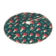 thumbnail image 2 of Kll Amanita Mushroom Christmas Tree Skirt 36",Party Decorations Farmhouse For Christmas Decorations Holiday Party, 2 of 8