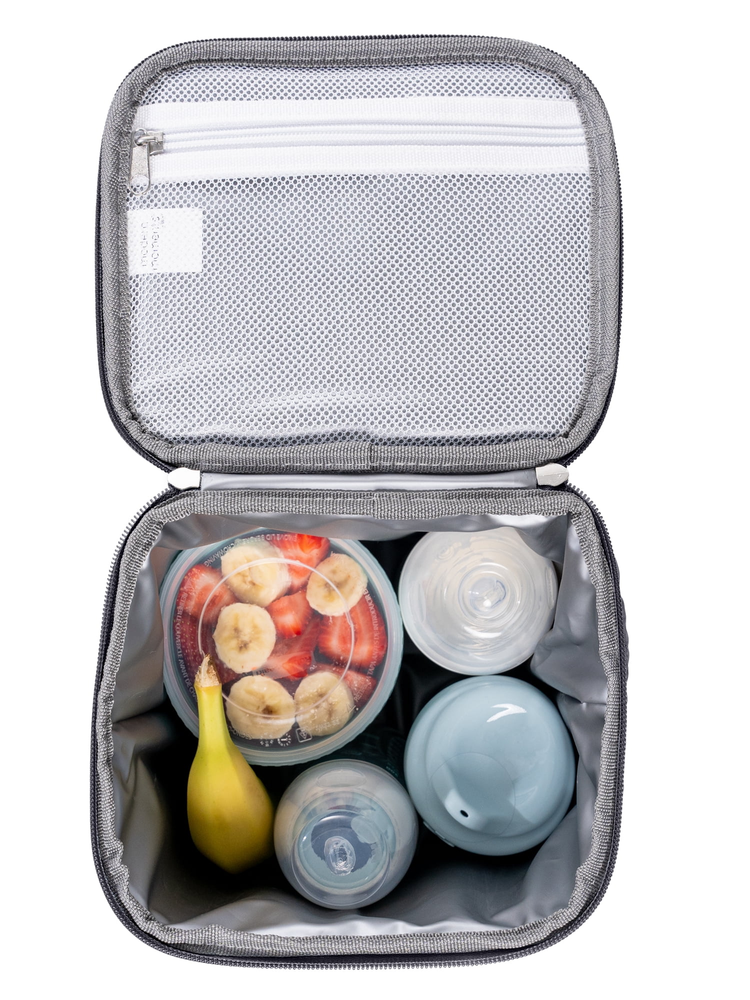 Modern Moments By Gerber Insulated Baby Bottle Bag, Black