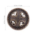 thumbnail image 2 of 20 Sets Zinc Alloy Button Purse Buckle Snap Button Cartoon Wallet Buckle, 2 of 7