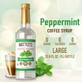 thumbnail image 5 of Matteo's Sugar Free Peppermint Coffee Syrups –  33.8oz (Single bottle), 5 of 5