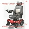 Merits - Regal - Rear Wheel Drive Power Chair - 20"W x 20"D - Red - PHILLIPS POWER PACKAGE TM - $500 VALUE