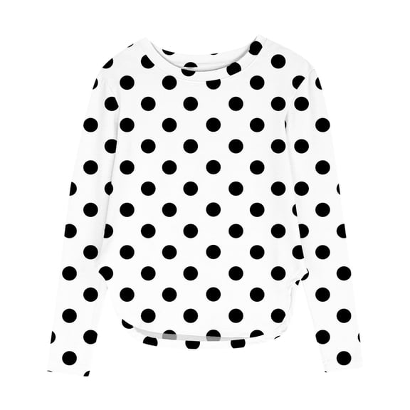 CLOISE Funny Tshirts Shirts for Boys Girls Kids Crew Neck Tops Tunic Graphic Long Sleeve Pullover Fall Winter Clothes