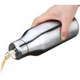 thumbnail image 2 of yellow Botella de aceite Dispensador de aceite y vinagre de acero inoxidable Contenedor de aceite de 750 ml Botella de aceite a prueba de fugas Botella dispensadora de ingrediente, 2 of 4