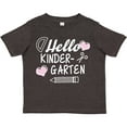 thumbnail image 3 of Inktastic Hello Kindergarten with Hearts and School Supplies Boys or Girls Toddler T-Shirt, 3 of 5