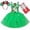 Green_019, variant on SUXIAN Toddler Summer Dress Halloween Short Sleeve Tutu Pumpkin Hat Carnival Fancy Party Outfit Girls Dresses Orange_001 3-4 Years