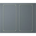 thumbnail image 5 of Ekena Millwork 24"W x 48"H Bradford Leaf Panel Moulding Kit (Double Panel), 5 of 10
