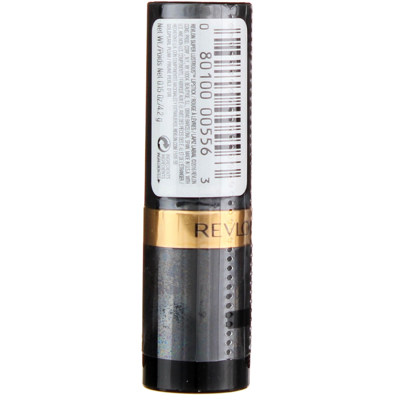 Revlon Super Lustrous Lipstick, Goldpearl Plum [610] 0.15 oz (Pack of 2)