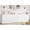 White, variant on Modern 12 Drawer Dresser with Charging Station – 61" Wide Wooden Chest – Large Storage Organizer TV Stand for Bedroom, Nursery, Closet, Living Room – Color: White