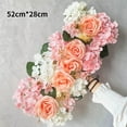 thumbnail image 1 of Paneles de Flores realistas Soledad Arreglo Floral Flores de arco de boda amarillo rosa blanco, 1 of 10