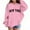 Pink, variant on New York Hoodies for Girl Fall Winter Long Sleeve Casual Graphic Hooded Sweatshirt with Pockets Kids Pullover Tops