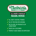 thumbnail image 4 of Nathan's Famous Jalapeno Cheddar Bagel Dogs, Frozen Snack, 8 oz (226g), 4 of 9