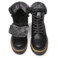 thumbnail image 4 of Botas de nieve ANJOUFEMME W116-FNW06 para mujer impermeables negras, 4 of 4