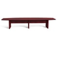 thumbnail image 2 of Safco Corsica 14' Boat-Shaped Conference Table Mahogany 29 1/2Hx168Wx54D CMT14MAH, 2 of 2