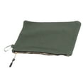 thumbnail image 4 of Multipurpose Pouch, Zipper Tool Bag Multi Purpose Large Capacity Waterproof With Carabiner For Working Olive Green, 4 of 8