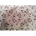 thumbnail image 5 of oneOone Cotton Silk Fabric Triangle Geometric Printed Craft Fabric BTY 42 Inch Wide, 5 of 5
