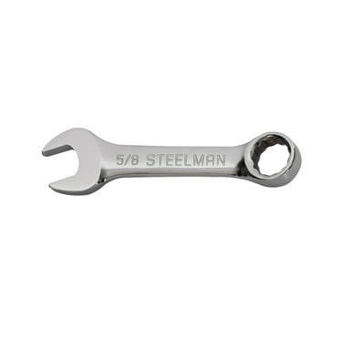 STEELMAN 5/8-Inch Stubby Size 12-Point SAE Combination Wrench, 82582