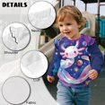 thumbnail image 6 of Uorisanigo Toddler Sweatshirt Crewneck Pullover Tops Oversized Ruffle Shoulder Kawaii Axolotl Planet Sweatshirt for Girls Novelty & Comfortable Sweater Hoodies, 6 of 7