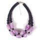 thumbnail image 2 of Guardurnaity Collar llamativo para mujer, collares de moda, joyería de decoración portátil, accesorios decorativos para vestir, viajes Ropa, zapatos y accesorios Miscelánea Violeta Guardurnaity AP014835-01, 2 of 6